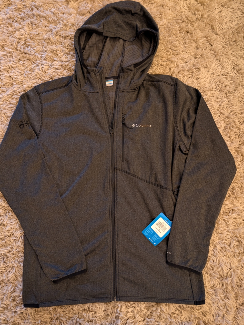 Columbia Park View Fleece Full Zip Hoodie Men’s L